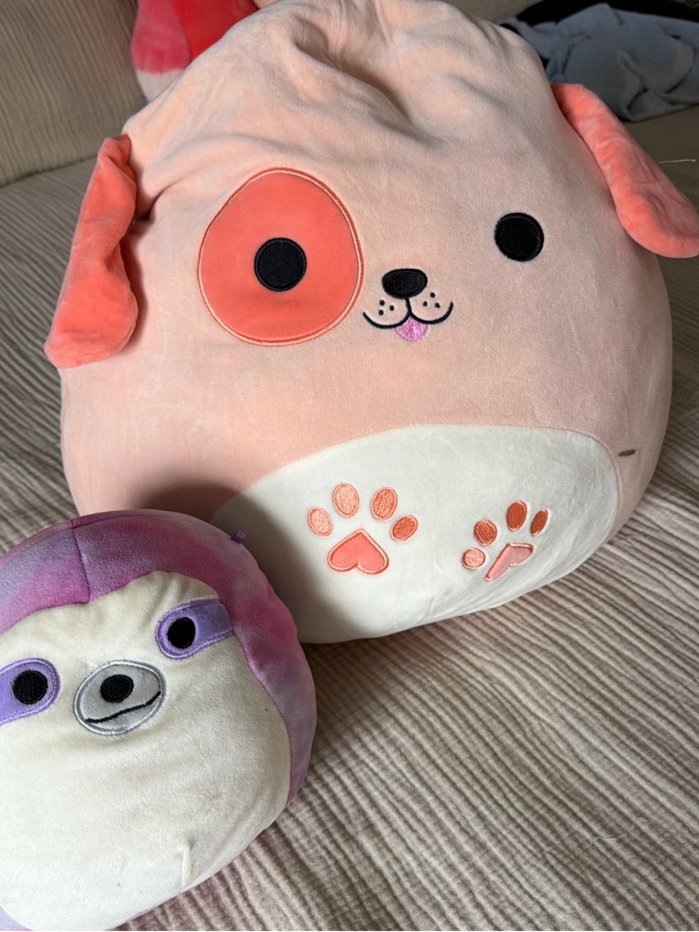 Squishmallows Peach and Lavender Gradient Plush
